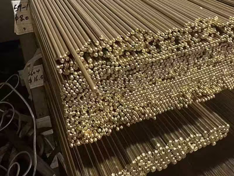 قضبان النحاس