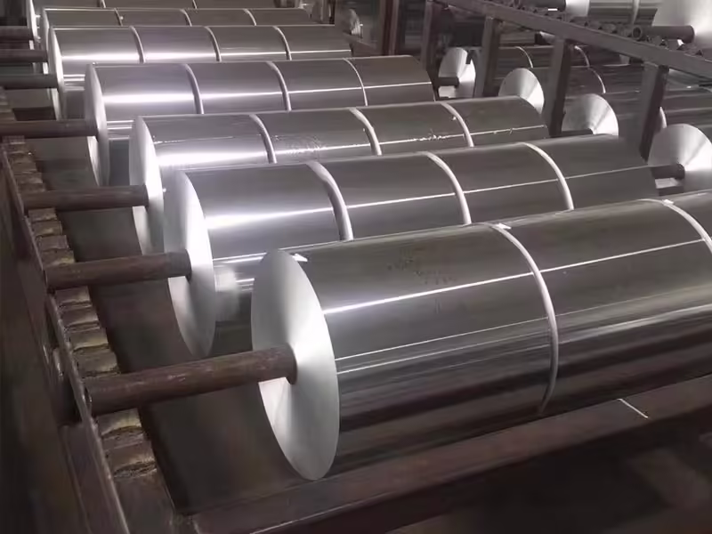 رقائق الألومنيوم المعدنية