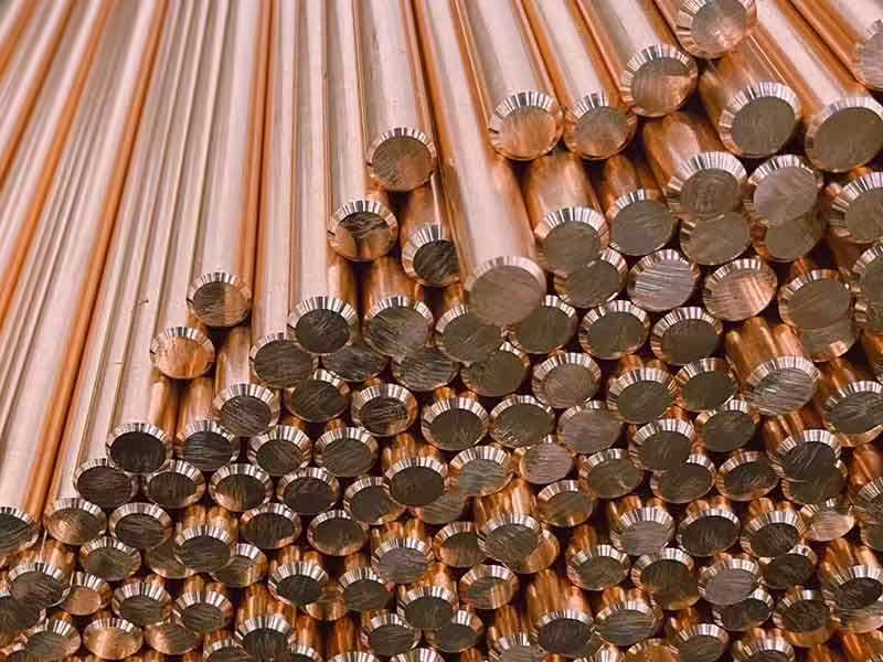 قضبان النحاس