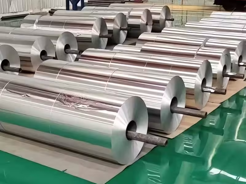 رقائق الألومنيوم المعدنية