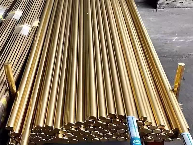 قضبان النحاس